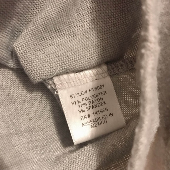 Urbanology Long Sleeve Front Tie Top sz L fits M - Picture 4 of 4